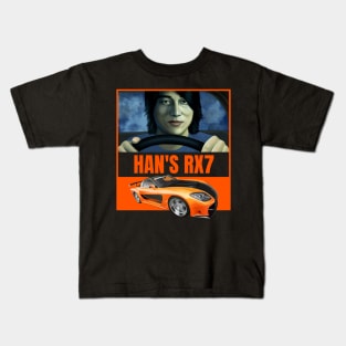 Han's Veilside RX7 ( Fast and Furious ) Kids T-Shirt